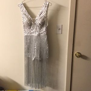 Partyd/Dancing Silver Dress